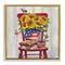 Stupell Industries Patriot Porch Still Life Floater Framed Art